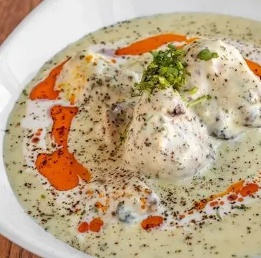 Chicken Shawarma Platter with seasoned rice and tabbouleh at Donair & Shawarma House West Edmonton